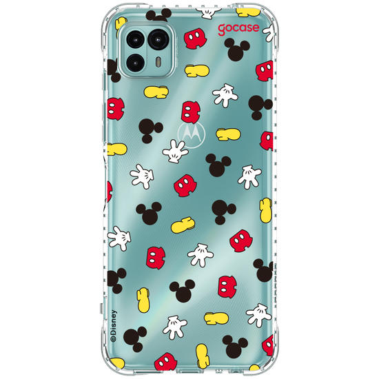 Capinha para celular  Mickey Mouse - Mickey Pieces