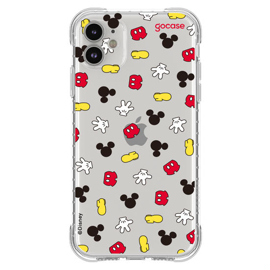 Capinha para celular  Mickey Mouse - Mickey Pieces