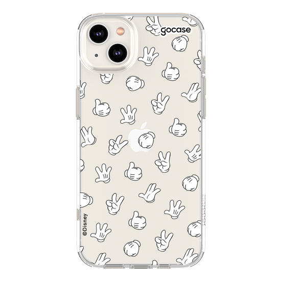 Capinha para celular  Mickey Mouse - Mãozinhas