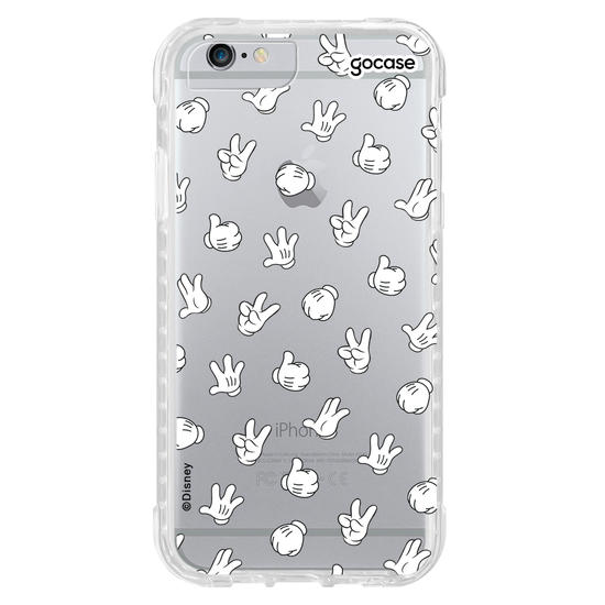 Capinha para celular  Mickey Mouse - Mãozinhas