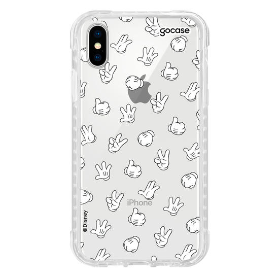 Capinha para celular  Mickey Mouse - Mãozinhas