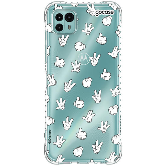 Capinha para celular  Mickey Mouse - Mãozinhas