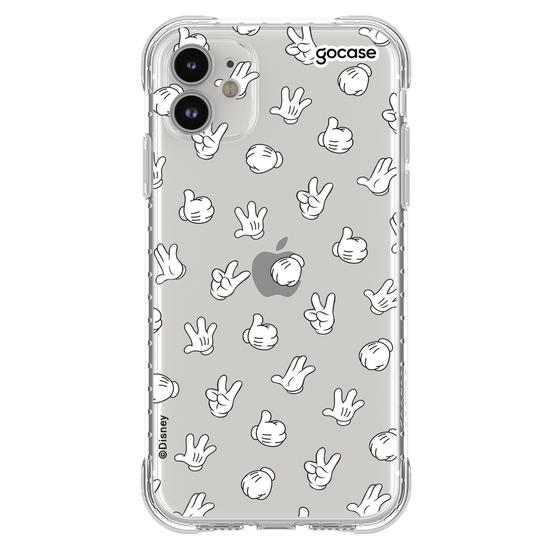 Capinha para celular  Mickey Mouse - Mãozinhas