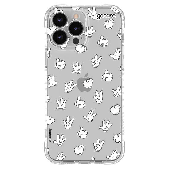 Capinha para celular  Mickey Mouse - Mãozinhas