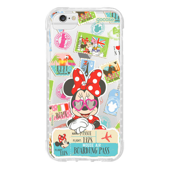 Capinha para celular  Minnie - Vamos Viajar!