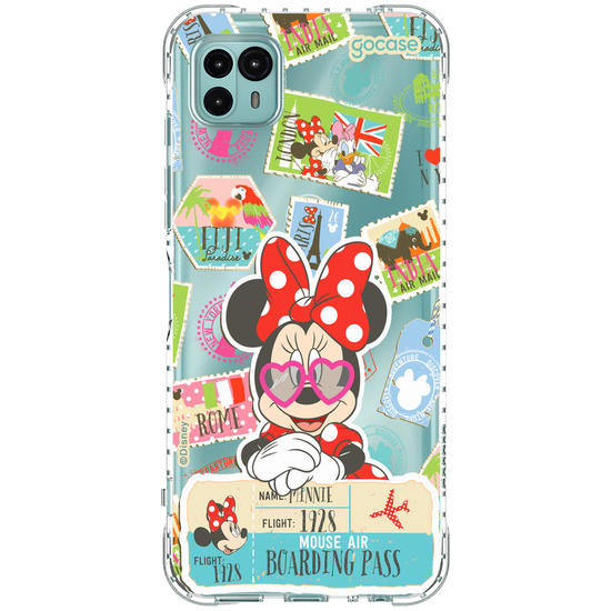 Capinha para celular  Minnie - Vamos Viajar!