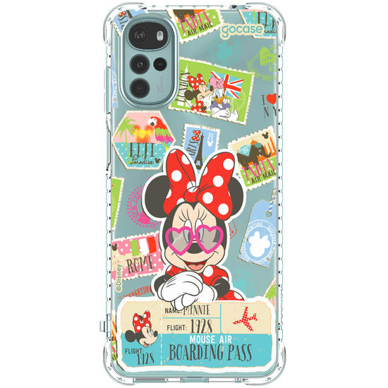 Capinha para celular  Minnie - Vamos Viajar!