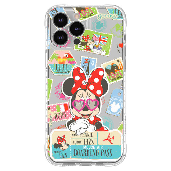 Capinha para celular  Minnie - Vamos Viajar!