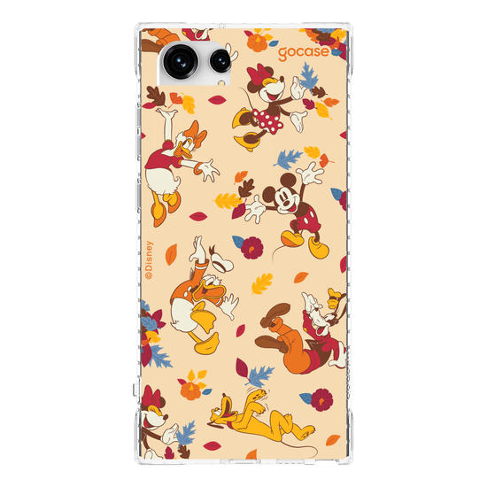 Capinha para celular  Mickey e Amigos - Pattern Outonal