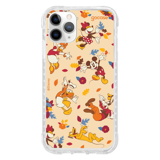 Capinha para celular  Mickey e Amigos - Pattern Outonal