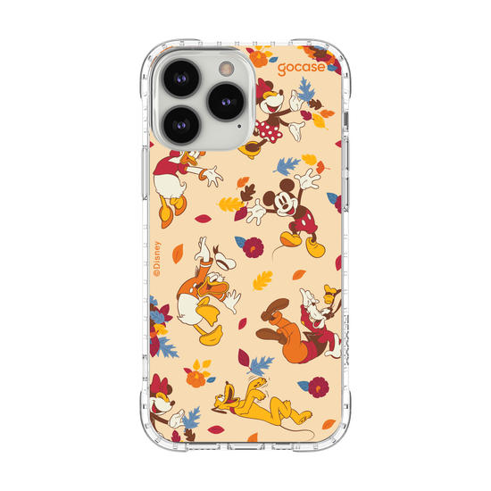 Capinha para celular  Mickey e Amigos - Pattern Outonal