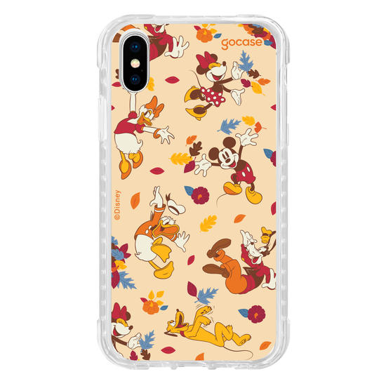 Capinha para celular  Mickey e Amigos - Pattern Outonal