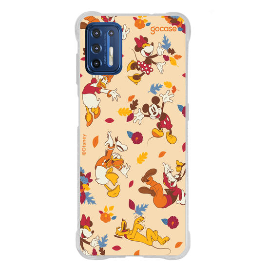 Capinha para celular  Mickey e Amigos - Pattern Outonal