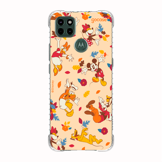 Capinha para celular  Mickey e Amigos - Pattern Outonal
