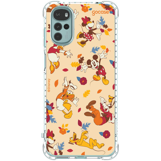 Capinha para celular  Mickey e Amigos - Pattern Outonal