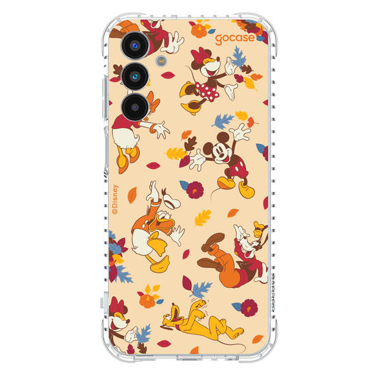 Capinha para celular  Mickey e Amigos - Pattern Outonal