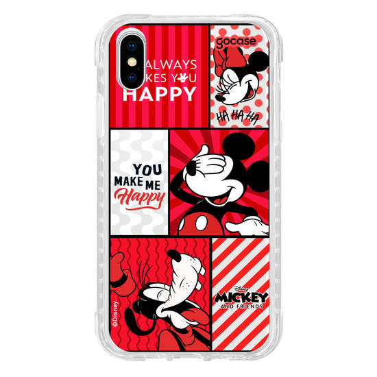 Capinha para celular  Mickey e Amigos - You Make Me Happy