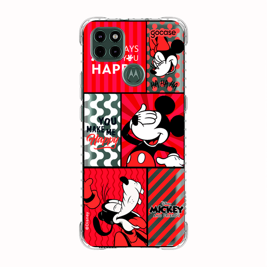 Capinha para celular  Mickey e Amigos - You Make Me Happy