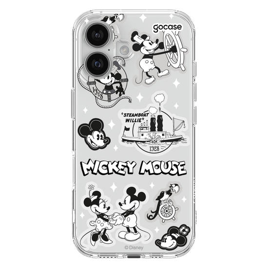 Capinha para celular  Mickey - Vintage Stickers