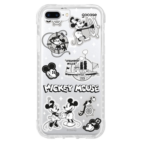 Capinha para celular  Mickey - Vintage Stickers