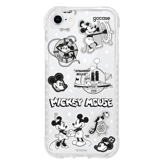 Capinha para celular  Mickey - Vintage Stickers