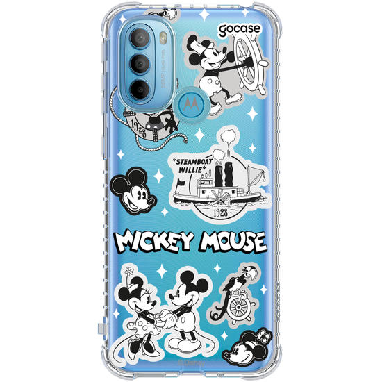 Capinha para celular  Mickey - Vintage Stickers