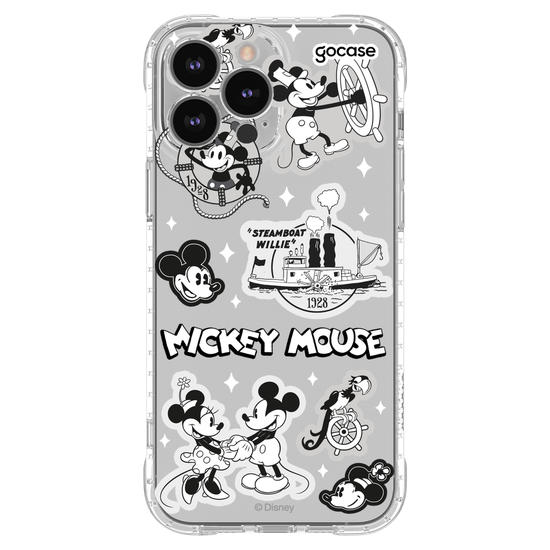 Capinha para celular  Mickey - Vintage Stickers