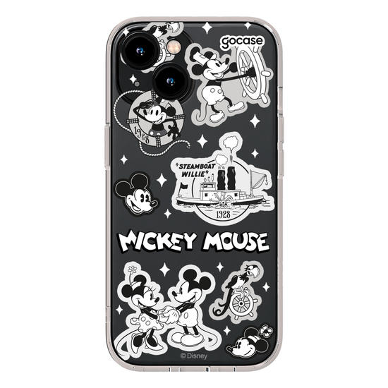 Capinha para celular  Mickey - Vintage Stickers