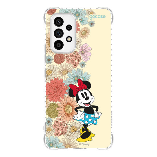 Capinha para celular  Minnie Floral Lateral