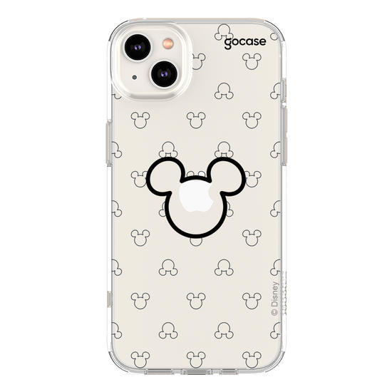 Capinha para celular Mickey - Orelhas Minimal