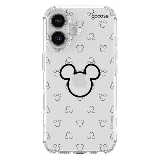 Capinha para celular Mickey - Orelhas Minimal