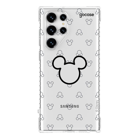 Capinha para celular Mickey - Orelhas Minimal