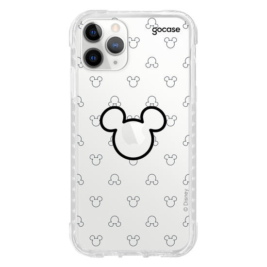 Capinha para celular Mickey - Orelhas Minimal