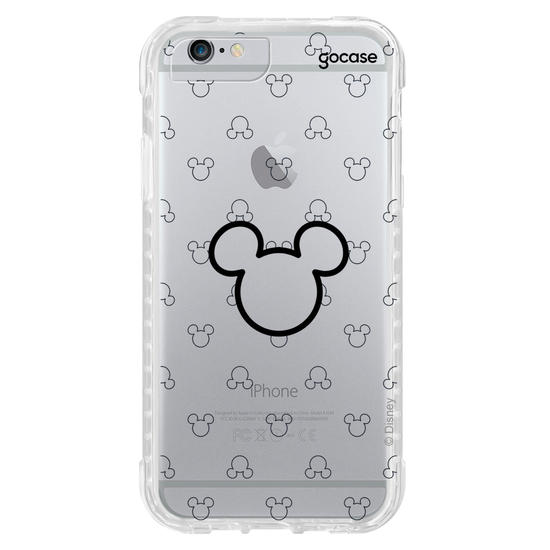 Capinha para celular Mickey - Orelhas Minimal