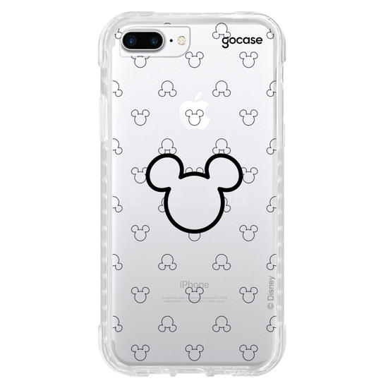 Capinha para celular Mickey - Orelhas Minimal