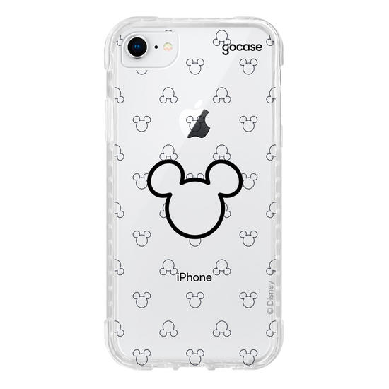 Capinha para celular Mickey - Orelhas Minimal
