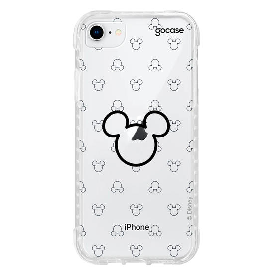 Capinha para celular Mickey - Orelhas Minimal