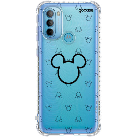 Capinha para celular Mickey - Orelhas Minimal