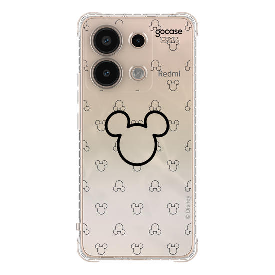 Capinha para celular Mickey - Orelhas Minimal