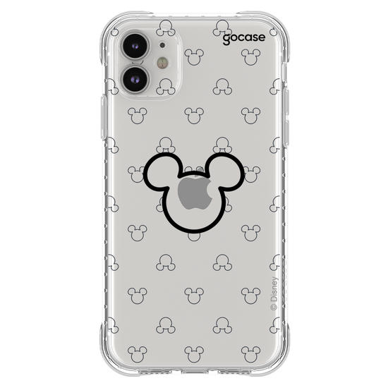 Capinha para celular Mickey - Orelhas Minimal
