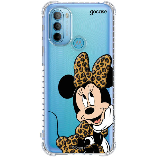 Capinha para celular Minnie Mouse - Oncinha