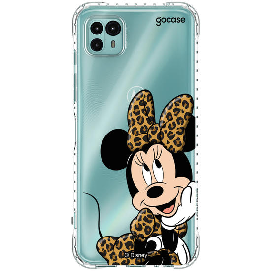 Capinha para celular Minnie Mouse - Oncinha