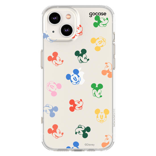 Capinha para celular Mickey - Colorful Little Heads