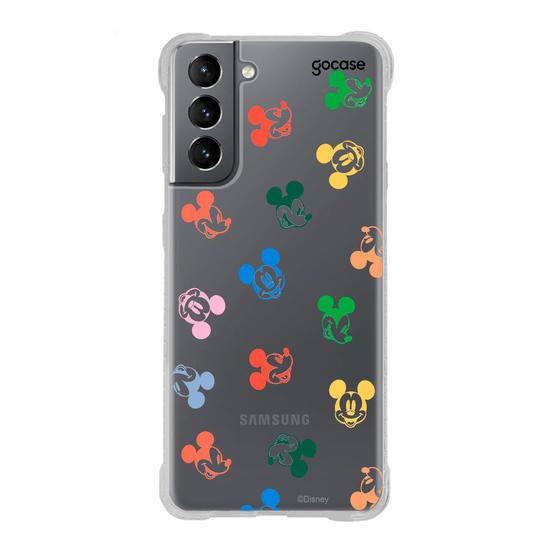 Capinha para celular Mickey - Colorful Little Heads