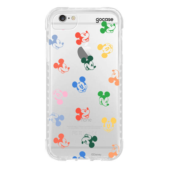 Capinha para celular Mickey - Colorful Little Heads