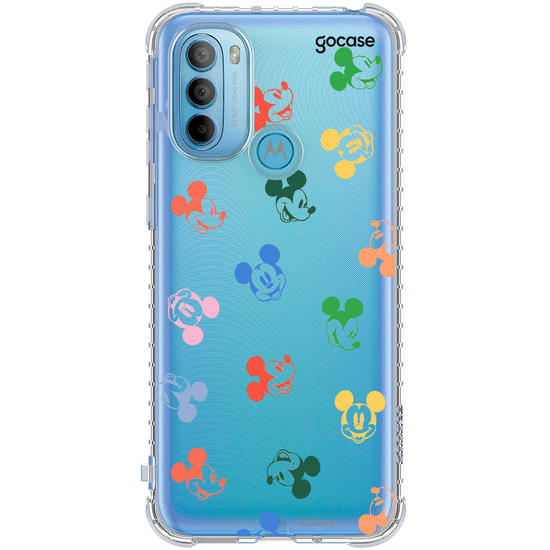 Capinha para celular Mickey - Colorful Little Heads