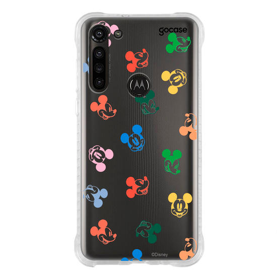 Capinha para celular Mickey - Colorful Little Heads