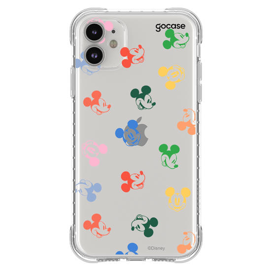 Capinha para celular Mickey - Colorful Little Heads
