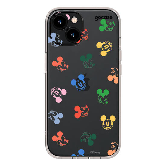 Capinha para celular Mickey - Colorful Little Heads