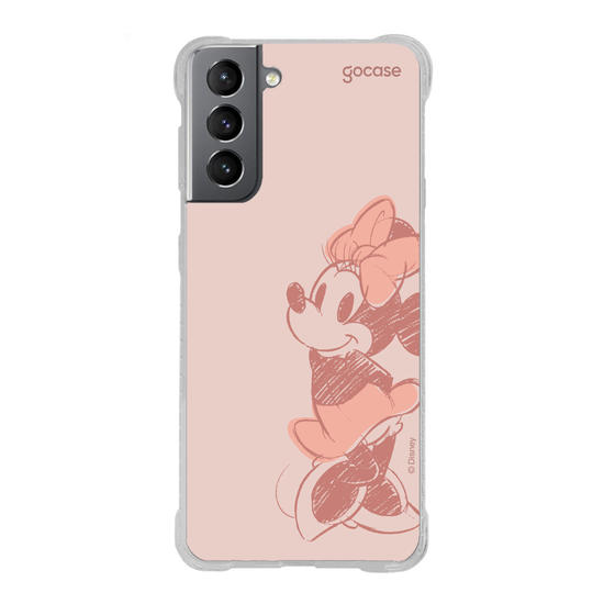 Capinha para celular Mickey & Amigos - Minnie Rose